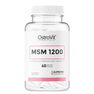 Ostrovit Msm 1200 60 Caps Siarka Organiczna 1200Mg - Ochrona stawów - miniaturka - grafika 1