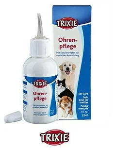Trixie Pro Care - do pielęgnacji Preparat do czyszczenia uszu zwierząt - 50 ml - Pielęgnacja uszu i oczu zwierząt - miniaturka - grafika 2