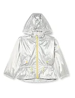 Kurtki i płaszcze dla chłopców - IKKS JUNIOR Chłopięca kurtka przeciwwiatrowa, z kapturem, srebro, 4 Lata - miniaturka - grafika 1