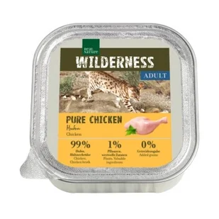 REAL NATURE WILDERNESS Adult Pure Chicken 64x100 g - Mokra karma dla kotów - miniaturka - grafika 1