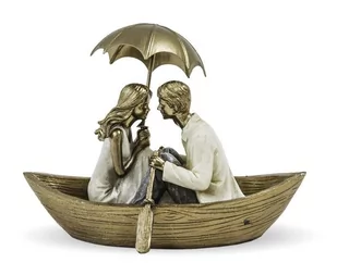 MAX-LAND FIGURKA CAŁUJĄCA SIĘ PARA POD PARASOLEM 17x23 - Figurki dekoracyjne - miniaturka - grafika 1