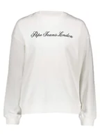 Bluzy damskie - Pepe Jeans Bluza w kolorze białym - miniaturka - grafika 1