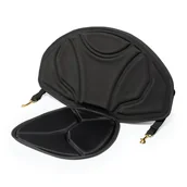 Materace dmuchane i koła do pływania - Siedzisko kajakowe do deski z oparciem  SUP AQUASTIC czarne - miniaturka - grafika 1