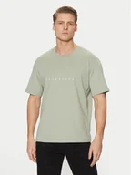 Koszulki męskie - Jack&Jones T-Shirt Star 12234746 Zielony Relaxed Fit - miniaturka - grafika 1