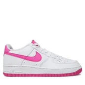 Sneakersy damskie - Sneakersy Nike Air Force 1 (GS) FV5948 102 Biały - miniaturka - grafika 1