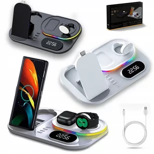 Ładowarka Indukcyjna STX 60 do Samsung 4w1 - Ładowarki do telefonów - miniaturka - grafika 1