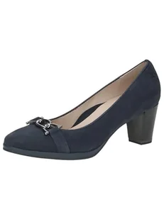 CAPRICE Damskie czółenka 9-22402-43 czółenka, zamsz ocean, 39, Zamsz oceaniczny, 39 EU - Czółenka - miniaturka - grafika 1