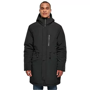 Urban Classics Lekka kurtka parka męska, czarny, XXL - Kurtki męskie - miniaturka - grafika 1