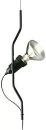 Flos - Parentesi Lampedel do Lampa Wisząca Czarna ze Ściemniaczem Flos - Lampy sufitowe - miniaturka - grafika 1