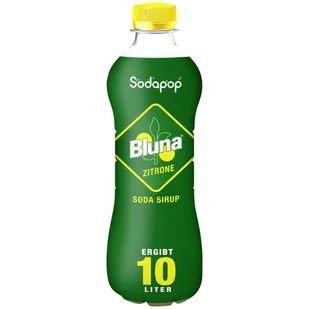 SYROP SODAPOP BLUNA LEMON CYTRYNA 500ML WEGAŃSKI KONCENTRAT DO SATURATORA - Syropy i koncentraty owocowe - miniaturka - grafika 1