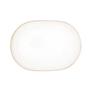 Altom MARIAPAULA MODERNA GOLD PÓŁMISEK 28CM - Miski i półmiski - miniaturka - grafika 1