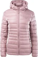 Kurtki i kamizelki sportowe damskie - Iguana Damska kurtka pikowana puchowa wypełnienie puch kaczy pierze Iguana Marcha W różowa rozmiar M - miniaturka - grafika 1