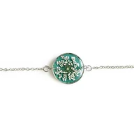 Bransoletki - Bransoletka z kwiatami - miniaturka - grafika 1