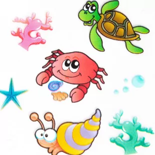 Folia Transferowa Nemo 100 cm Nr 4 - Ozdoby do paznokci - miniaturka - grafika 3