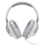 Słuchawki - JBL Quantum 100 Białe - miniaturka - grafika 1
