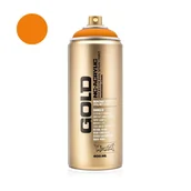 Farby i media malarskie - Farba w sprayu Montana GOLD 400 ml - Shock Orange Light - miniaturka - grafika 1