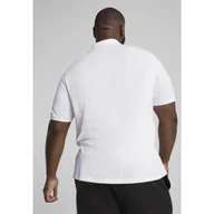 Koszulki sportowe męskie - Męska koszulka polo Essentials z logo No. 1 z piki PUMA White - miniaturka - grafika 1