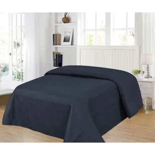 Narzuta Structural 220 x 200 cm ciemnoszary - Narzuty - miniaturka - grafika 1