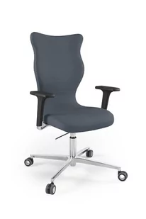 Fotel biurowy, krzesło biurowe Entelo, Krzesło obrotowe Zodiac Plus poler Letto 24 rozm. 7, Granatowy - Fotele i krzesła biurowe - miniaturka - grafika 1