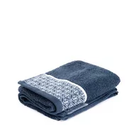 Ręczniki - Ręcznik KIMBERLEY granatowy 50x90cm - miniaturka - grafika 1