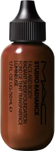 MAC Podkład Studio Radiance Face And Body Radiant Sheer Foundation N8 50 ml - Podkłady do twarzy - miniaturka - grafika 2