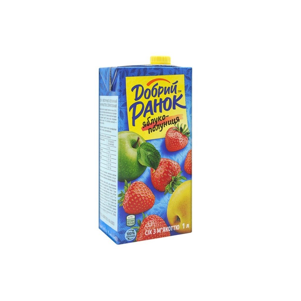 Sok jabłkowo truskawkowy 