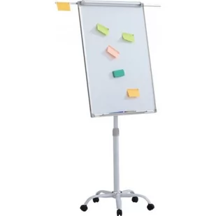 INNY Flipchart Mobilny Office Products 70x100cm Tablica Suchoś Magn Aluminiowa Rama Z Wyciąganymi Ramionami 105L510 - Tablice i flipcharty - miniaturka - grafika 1