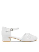 Buty dla chłopców - Nelli Blu Baleriny CM230522-7 Biały - miniaturka - grafika 1