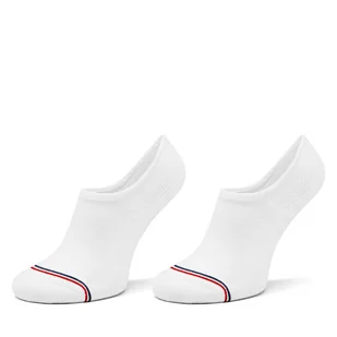 Zestaw 2 par stopek unisex Tommy Hilfiger 701228179 Biały - Skarpetki damskie - miniaturka - grafika 1