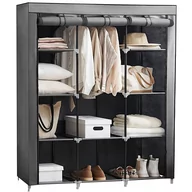 Szafy - Materiałowa Szafa Tekstylna Składana Garderoba Xl Wieszak - miniaturka - grafika 1