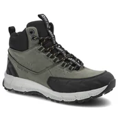 Botki damskie - Zielone Trekkingi Big Star Damskie Buty Sportowe - miniaturka - grafika 1