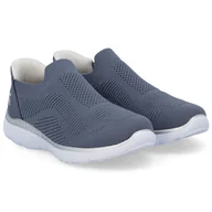 Półbuty damskie - Półbuty damskie sportowe Rieker M5072-10 BLUE 37 - miniaturka - grafika 1