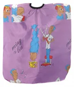 Peleryny fryzjerskie - Peleryna dziecięca dzieci fryzjerska fartuch 120 cm - miniaturka - grafika 1