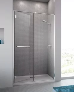 Radaway Carena DWJ Drzwi uchylne wnękowe 119,3-120,5x195 cm lewe 134332-01-01NL - Ścianki i drzwi prysznicowe - miniaturka - grafika 2