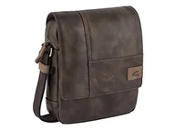 Torby męskie - camel active, Torba na ramię, męska, torba na ramię, torba robocza, torba biznesowa, brązowy, 27 cm, torba na ramię - miniaturka - grafika 1