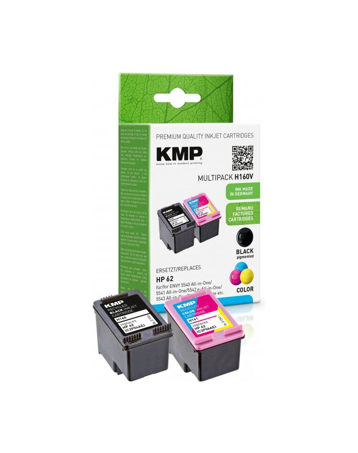 KMP H160V multipak BK/Color kompatybilny z HP N9J71AE 1741,4805