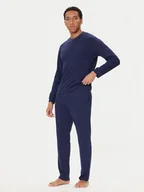 Piżamy męskie - United Colors Of Benetton Piżama 3VD04P02W Granatowy Regular Fit - miniaturka - grafika 1