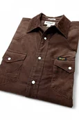 Koszule męskie - WRANGLER WESTERN CORD SHIRT MAHOGANY KOSZULA MĘSKA - miniaturka - grafika 1