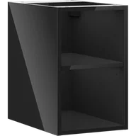 Szafki łazienkowe - Mexen Box-A szafka otwarta z półką 30 cm, czarna połysk - 91AX2-0300-470-0-70 - miniaturka - grafika 1