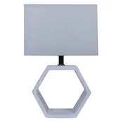 Lampy stojące - Candellux Lampka ceramiczna Vidal 1 x 40 W E27 grafitowa 41-68552 - miniaturka - grafika 1