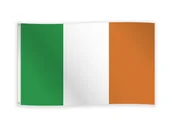 Dekoracje sali - Flaga narodowa Irlandia - 150 x 90 cm - 1 szt. - miniaturka - grafika 1