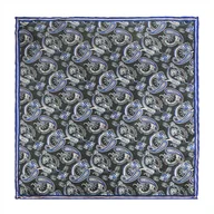 Krawaty i muchy męskie - Poszetka mikrofibra wzór wielokolorowy EM 61 - EM Men's Accessories - miniaturka - grafika 1