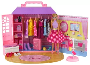 Gazelo GAZELO Lalka z akcesoriami Garderoba GAZELO - Lalki dla dziewczynek - miniaturka - grafika 1