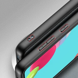 Dux Ducis Fino etui pokrowiec pokryty nylonowym materiałem Samsung Galaxy A32 5G szary - Etui i futerały do telefonów - miniaturka - grafika 6