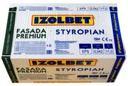 Styropian - Styropian Izolbet Fasada Premium 2 cm EPS 0,042W/(mK) 15 m2 - miniaturka - grafika 1