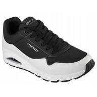 Buty trekkingowe męskie - Buty na co dzień męskie SKECHERS UNO TIMELINE - miniaturka - grafika 1