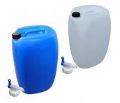 Kanistry - Kanister 60l z kranikiem na wodę baniak pojemnik - miniaturka - grafika 1