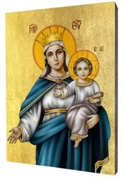 Ikona Matki Bożej Kapłańskiej - Ikony i obrazy sakralne - miniaturka - grafika 1