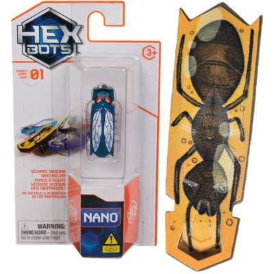 Zabawka interaktywna SPIN MASTER Hex Bots Miniaturowy Nano Robak 6071535 (1 sztuka)