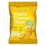 Chipsy - El Origen Chipsy z plantana o smaku sera wegańskie bezglutenowe 80 g Bio - miniaturka - grafika 1